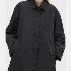 Theory A-Line Car Coat In Recycled Nylon-Women Outerwear