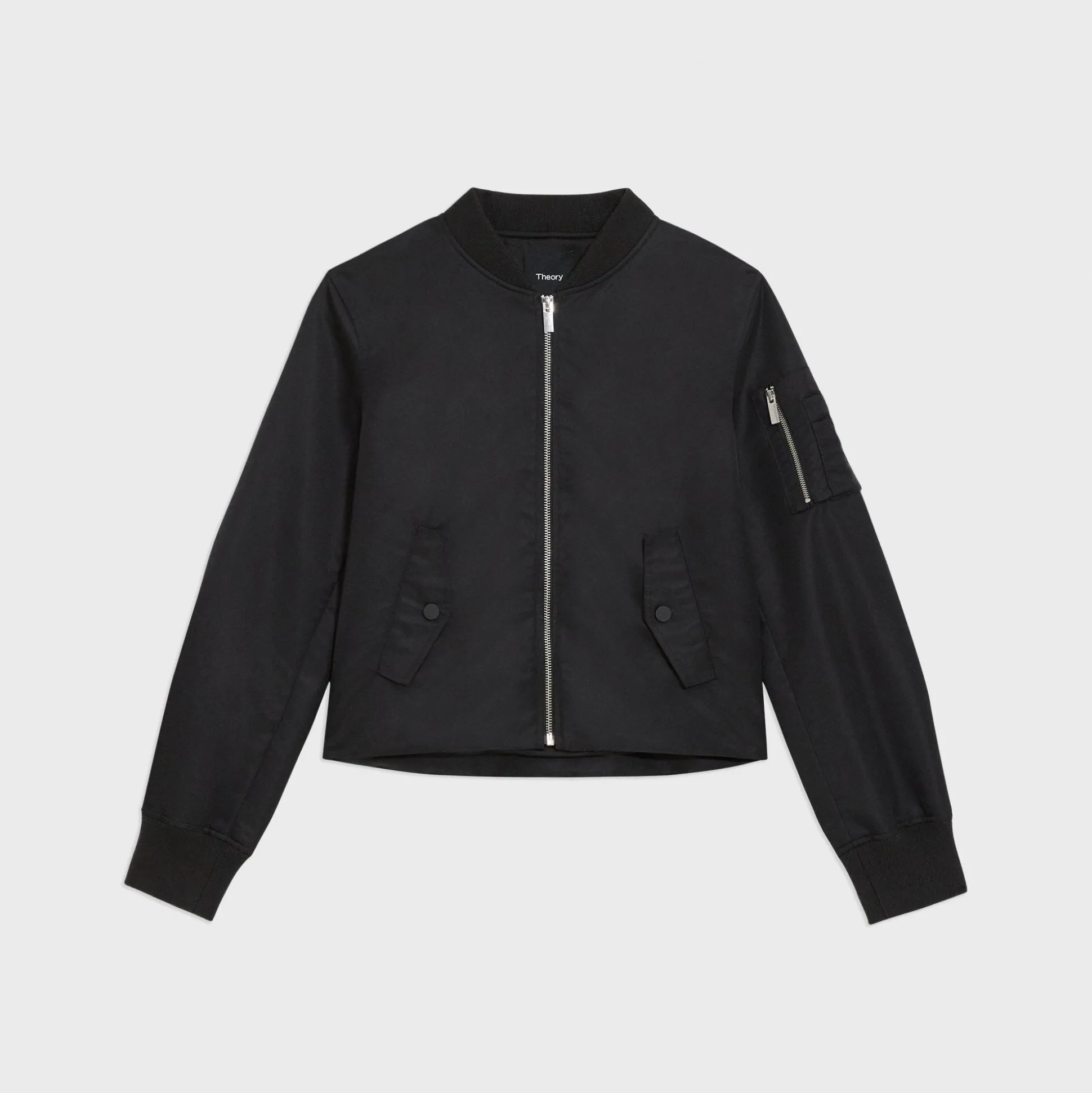 Theory A-Line Flight Jacket In Recycled Nylon-Women Outerwear