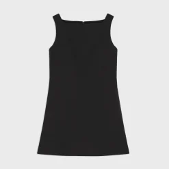 Theory A-Line Mini Dress In Double Weave-Women Dresses