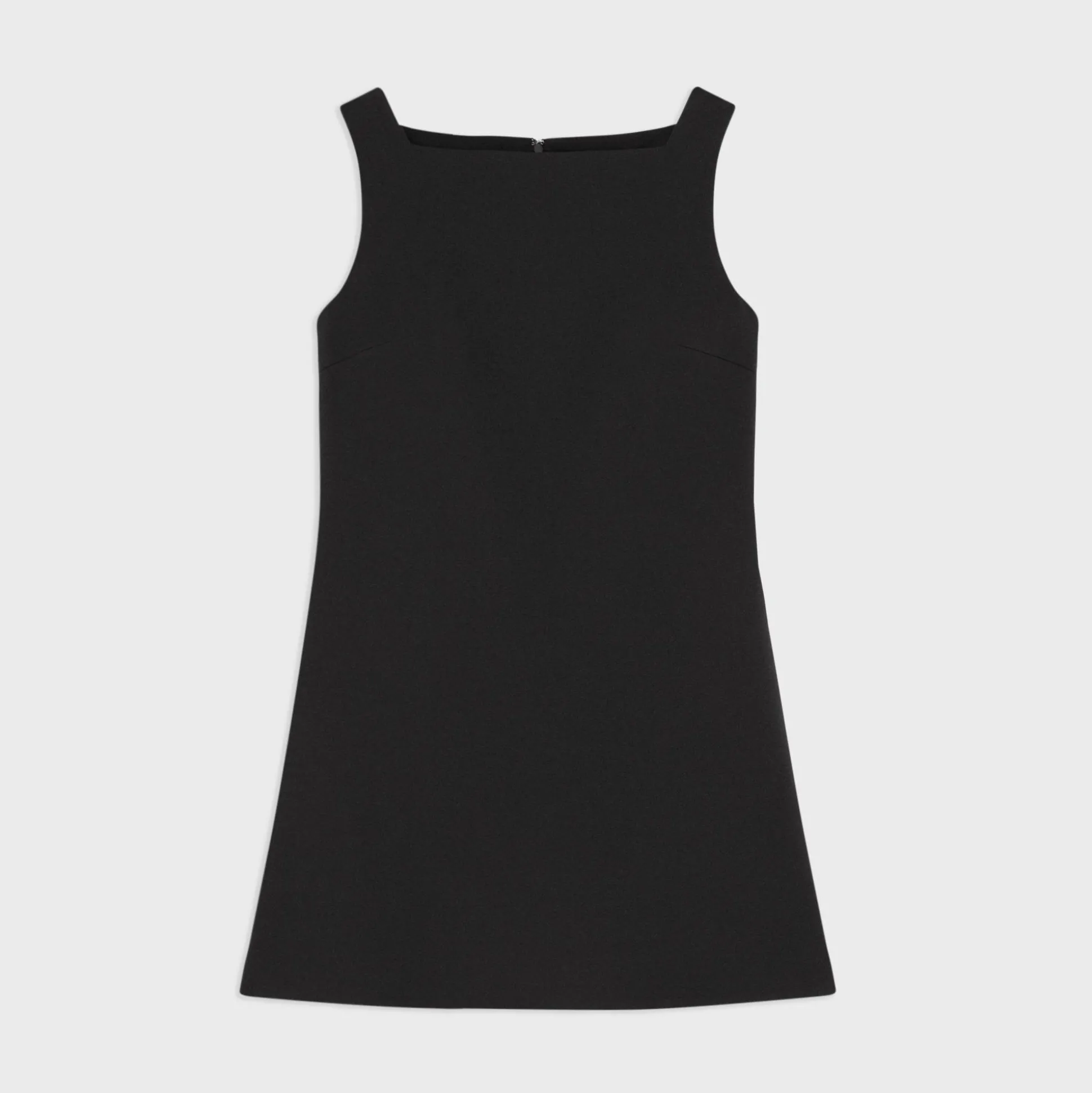 Theory A-Line Mini Dress In Double Weave-Women Dresses