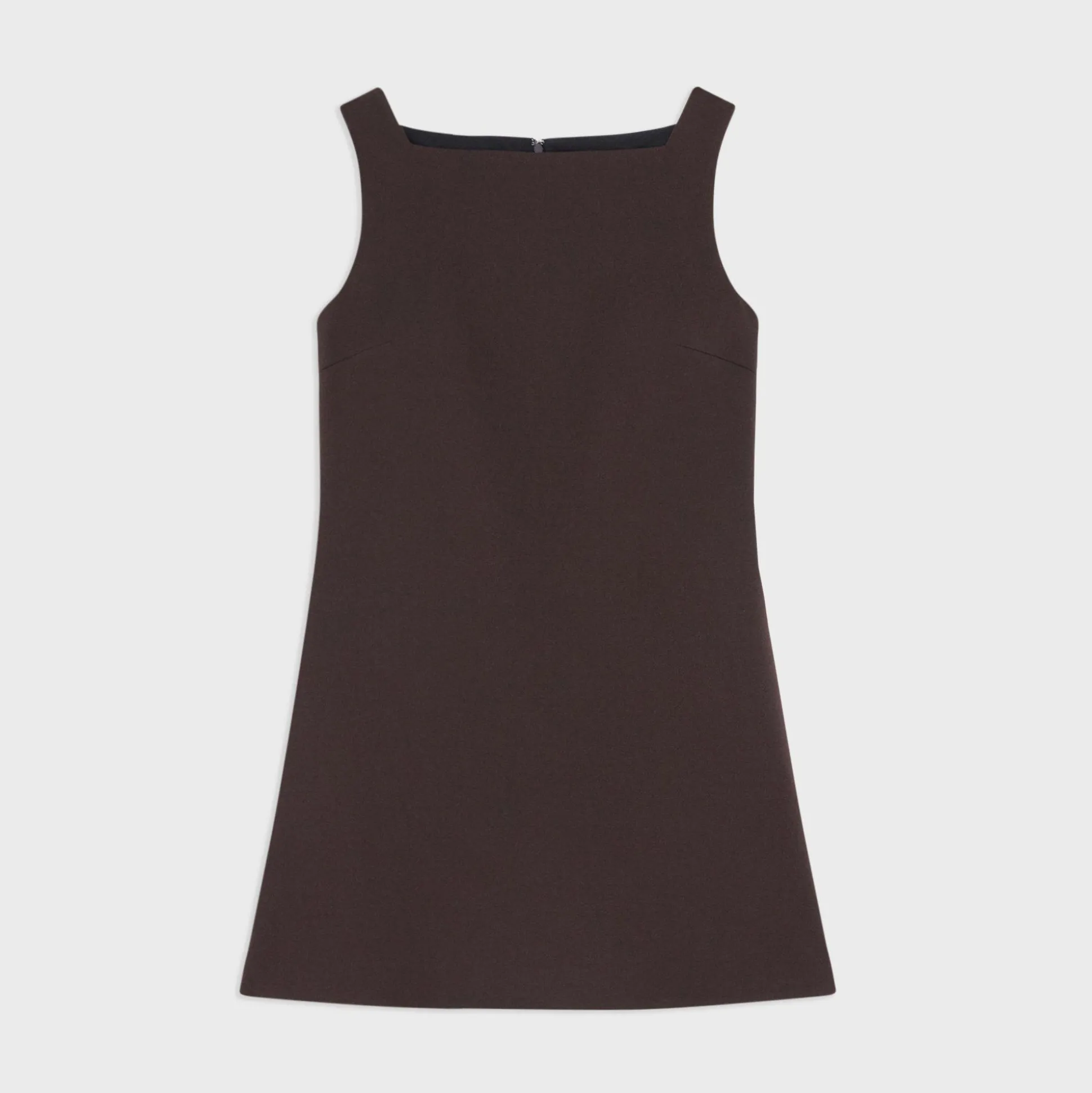 Theory A-Line Mini Dress In Double Weave-Women Dresses