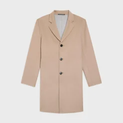 Theory Almec Coat In Double-Face Wool-Cashmere-Men Outerwear
