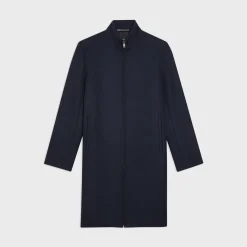 Theory Belvin Coat In Recycled Wool-Blend Melton-Men Outerwear