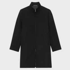 Theory Belvin Coat In Recycled Wool-Blend Melton-Men Outerwear
