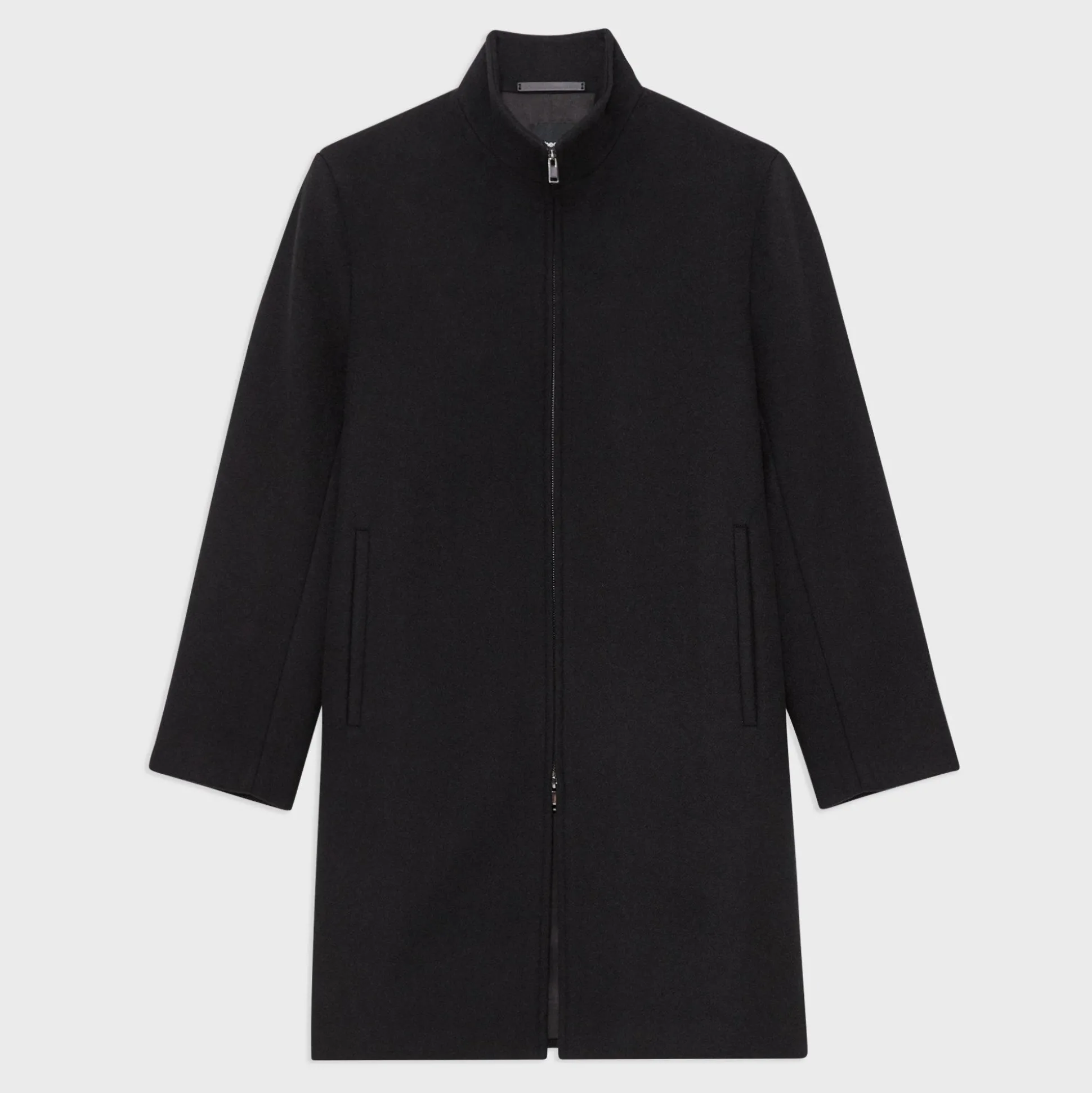 Theory Belvin Coat In Recycled Wool-Blend Melton-Men Outerwear