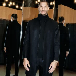 Theory Belvin Coat In Recycled Wool-Blend Melton-Men Outerwear