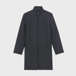 Theory Belvin Coat In Recycled Wool-Blend Melton-Men Outerwear