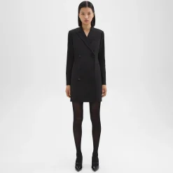 Theory Blazer Dress In Good Wool-Women Suits|Dresses