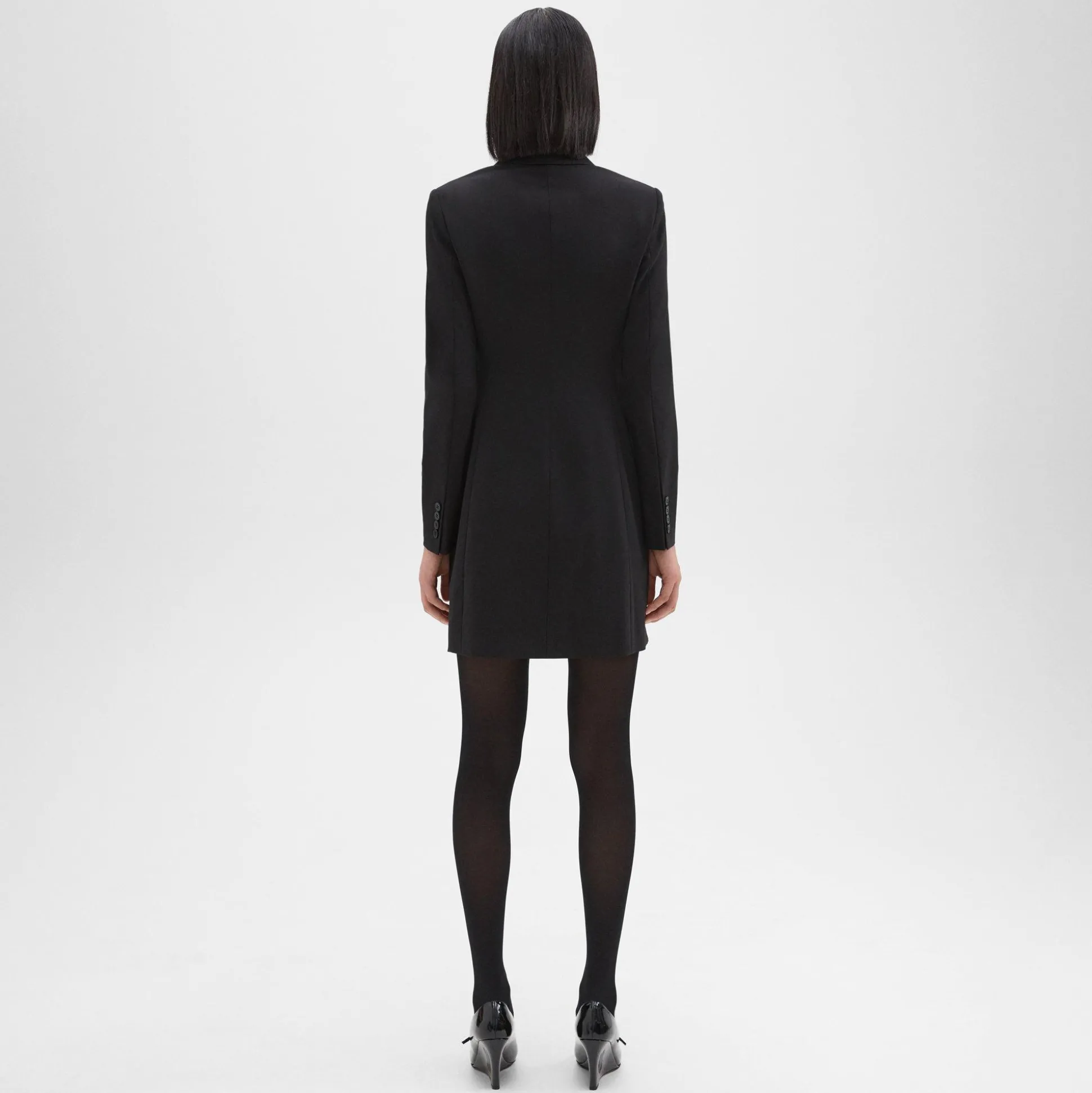 Theory Blazer Dress In Good Wool-Women Suits|Dresses