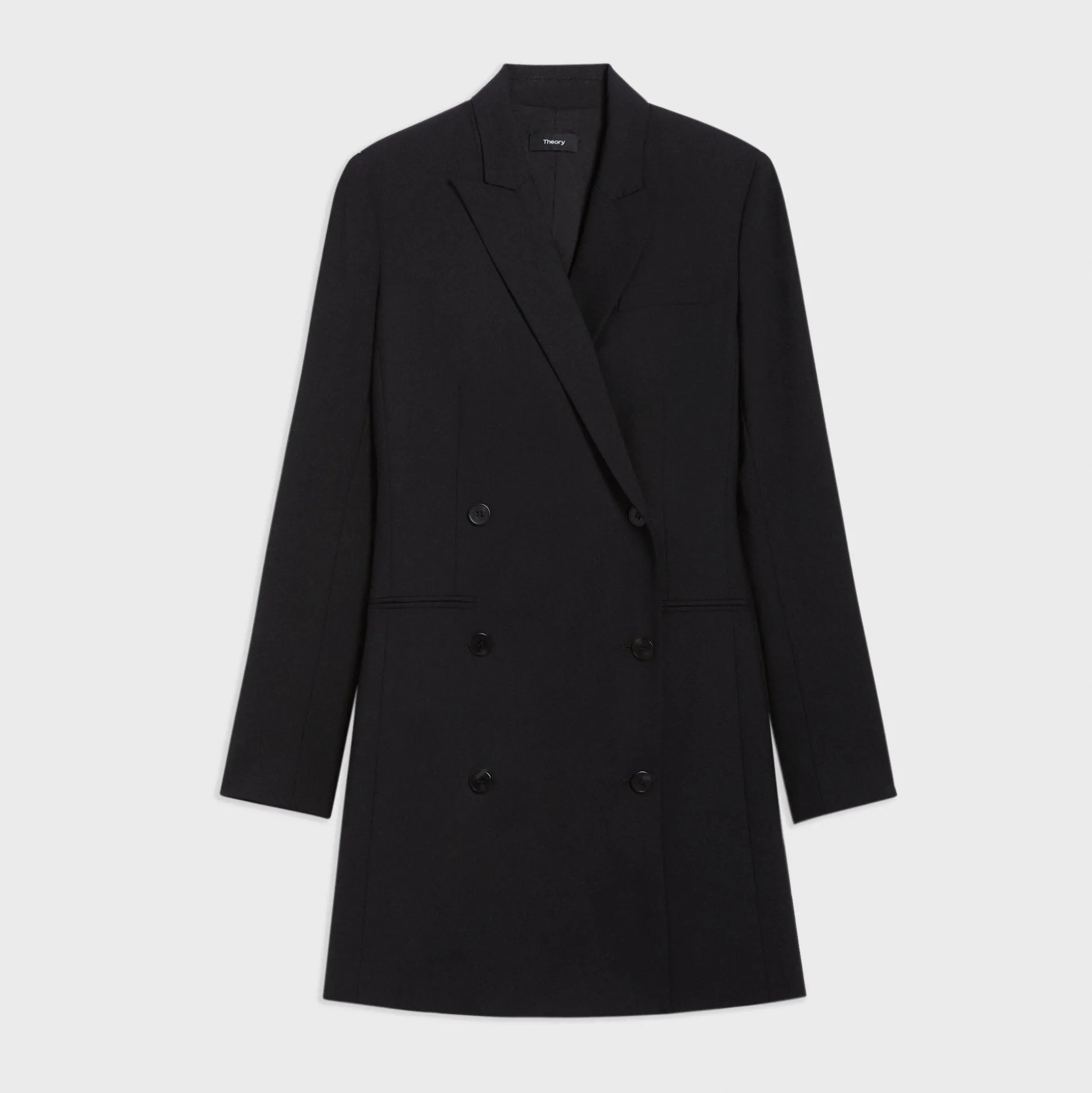 Theory Blazer Dress In Good Wool-Women Suits|Dresses