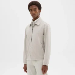 Theory Brody Jacket In Precision Ponte-Men Outerwear|Blazers + Jackets