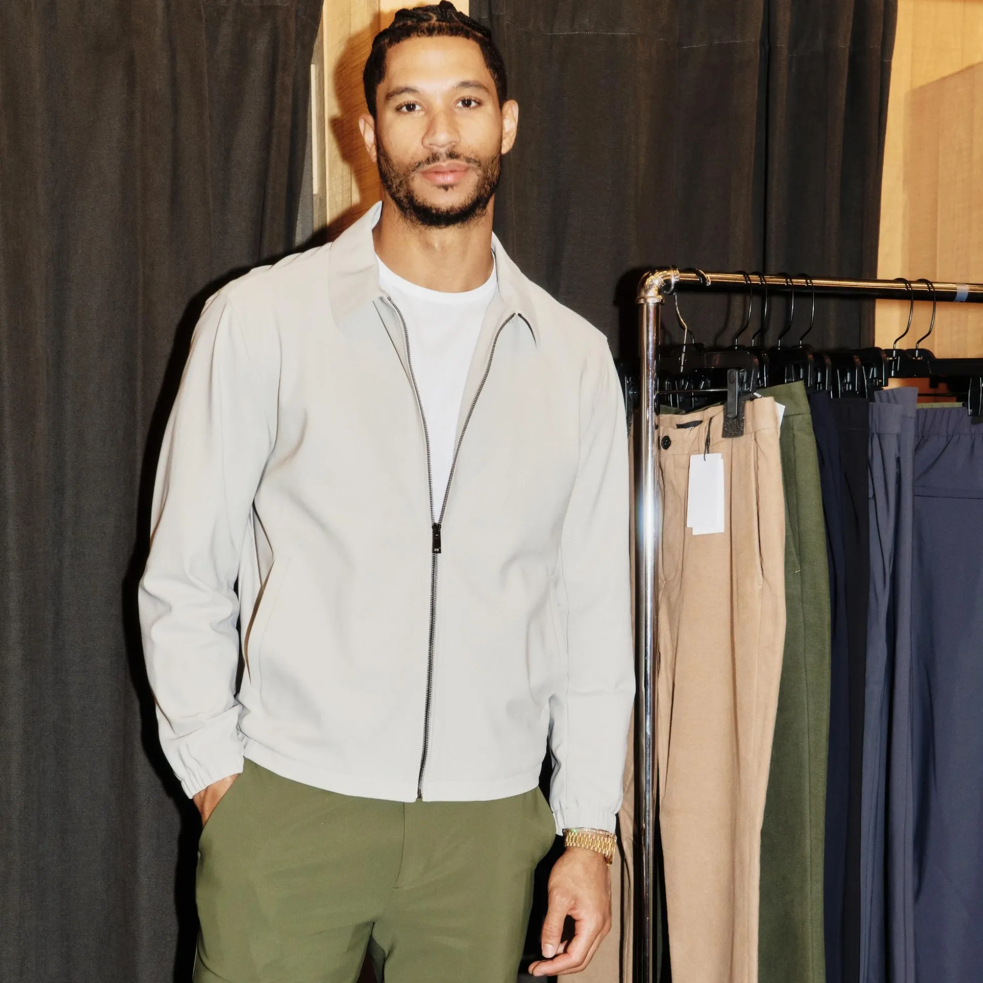 Theory Brody Jacket In Precision Ponte-Men Outerwear|Blazers + Jackets