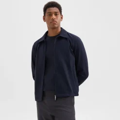 Theory Brody Jacket In Precision Ponte-Men Outerwear|Blazers + Jackets