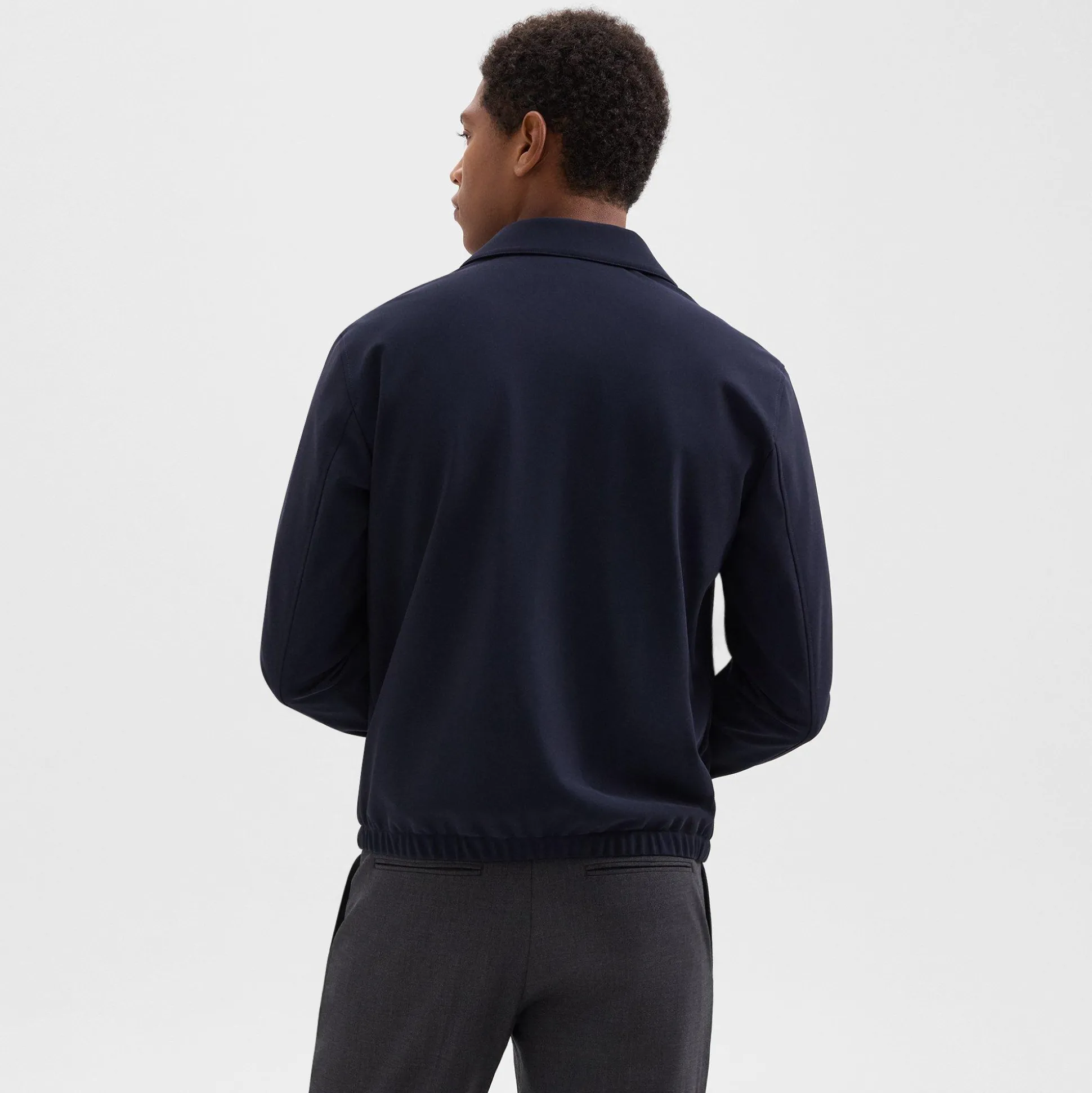 Theory Brody Jacket In Precision Ponte-Men Outerwear|Blazers + Jackets