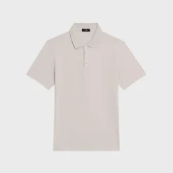 Theory Bron Polo Shirt In Cosmos Slub Cotton-Men T-shirts + Polos