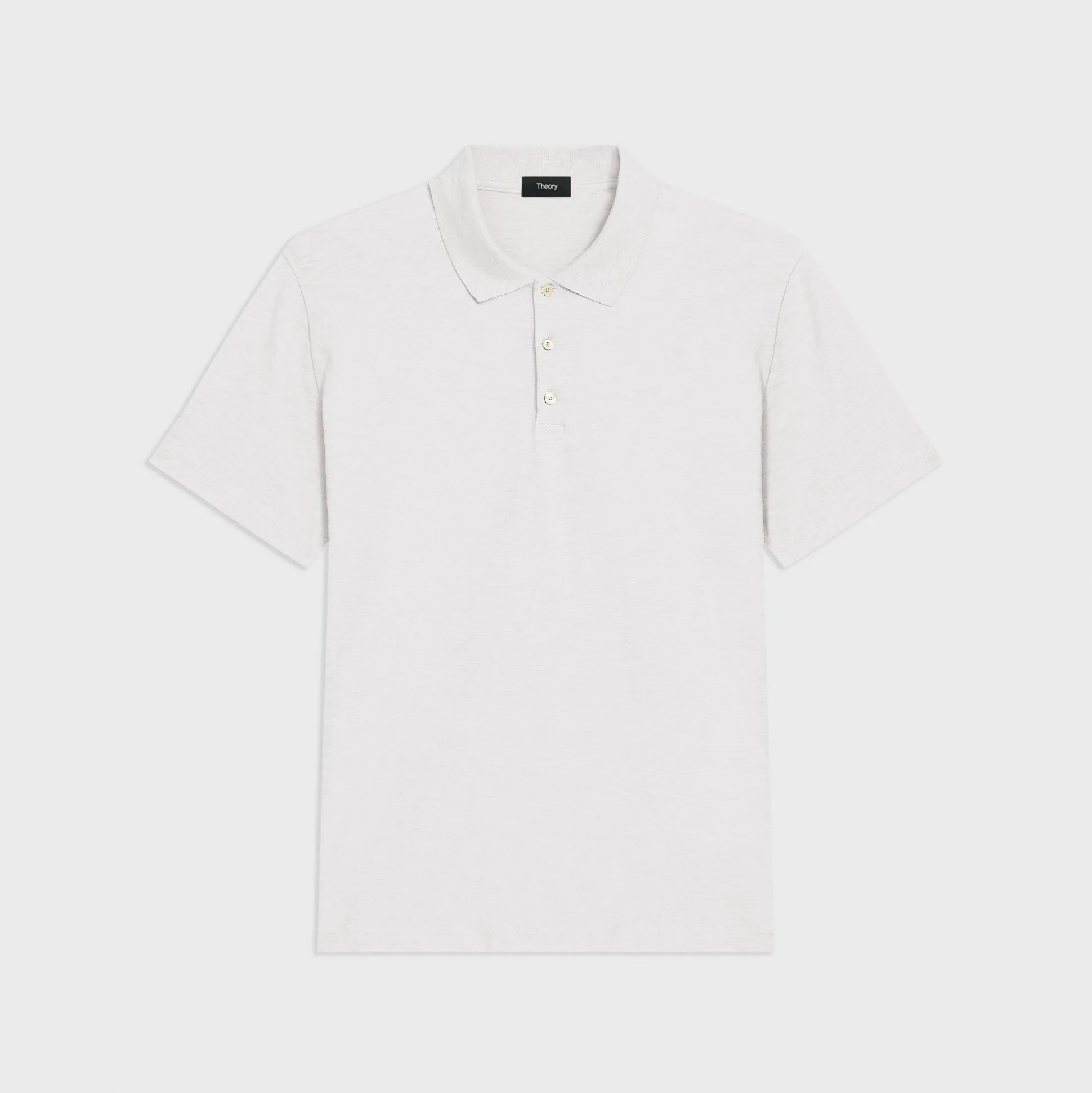 Theory Bron Polo Shirt In Cosmos Slub Cotton-Men T-shirts + Polos