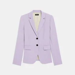 Theory Carissa Blazer In Good Wool-Women Suits|Blazers + Jackets