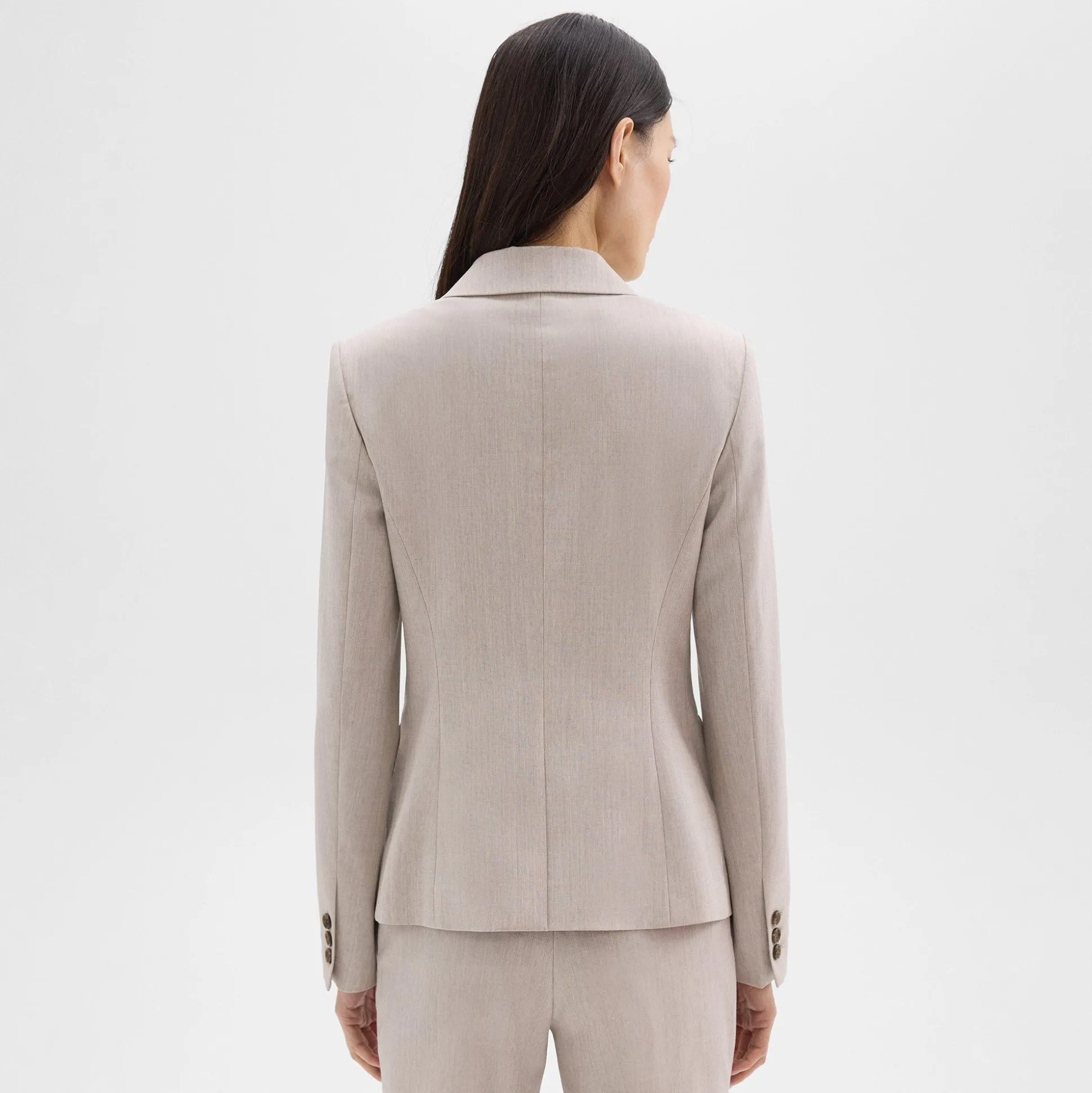 Theory Carissa Blazer In Good Wool-Women Suits|Blazers + Jackets