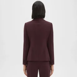 Theory Carissa Blazer In Good Wool-Women Suits|Blazers + Jackets