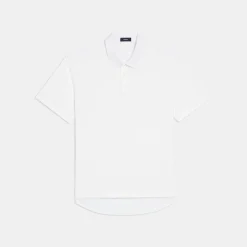 Theory Carlom Combo Polo In Cotton Jersey-Men T-shirts + Polos