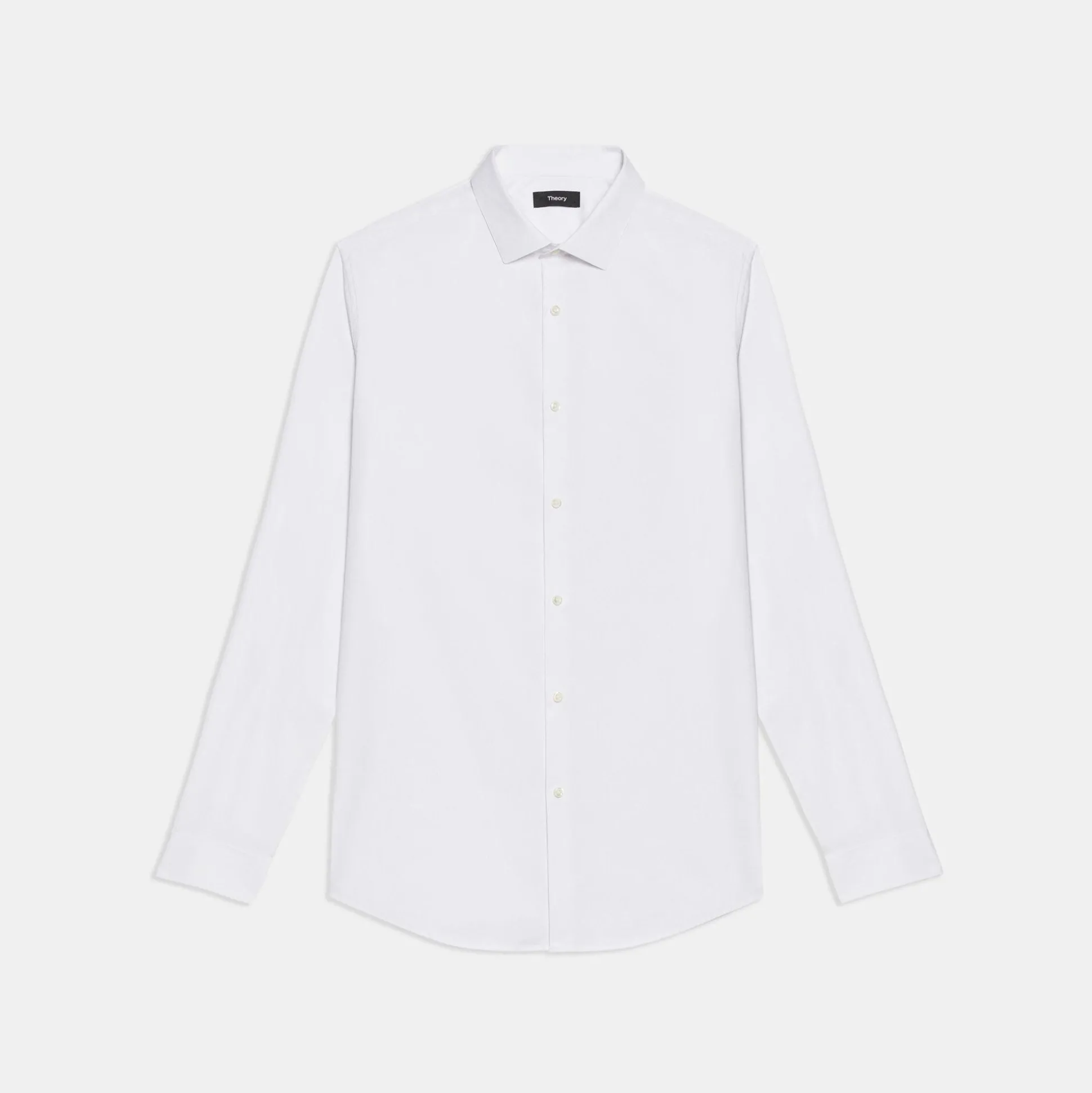 Theory Cedrick Shirt In Stretch Cotton-Men Shirts