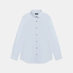 Theory Cedrick Shirt In Stretch Cotton-Men Shirts