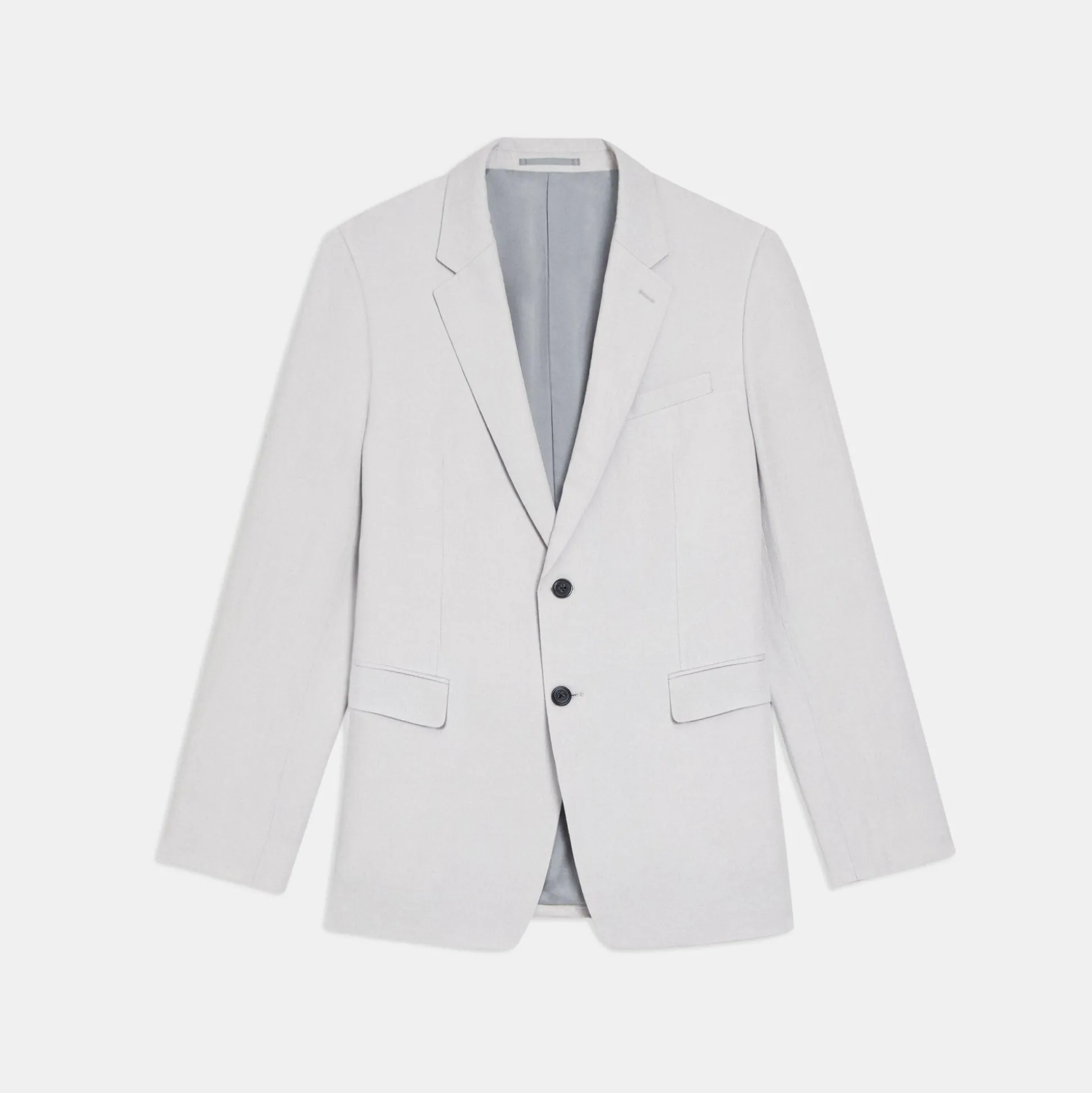 Theory Chambers Blazer In Galena Linen-Men Suits|Blazers + Jackets