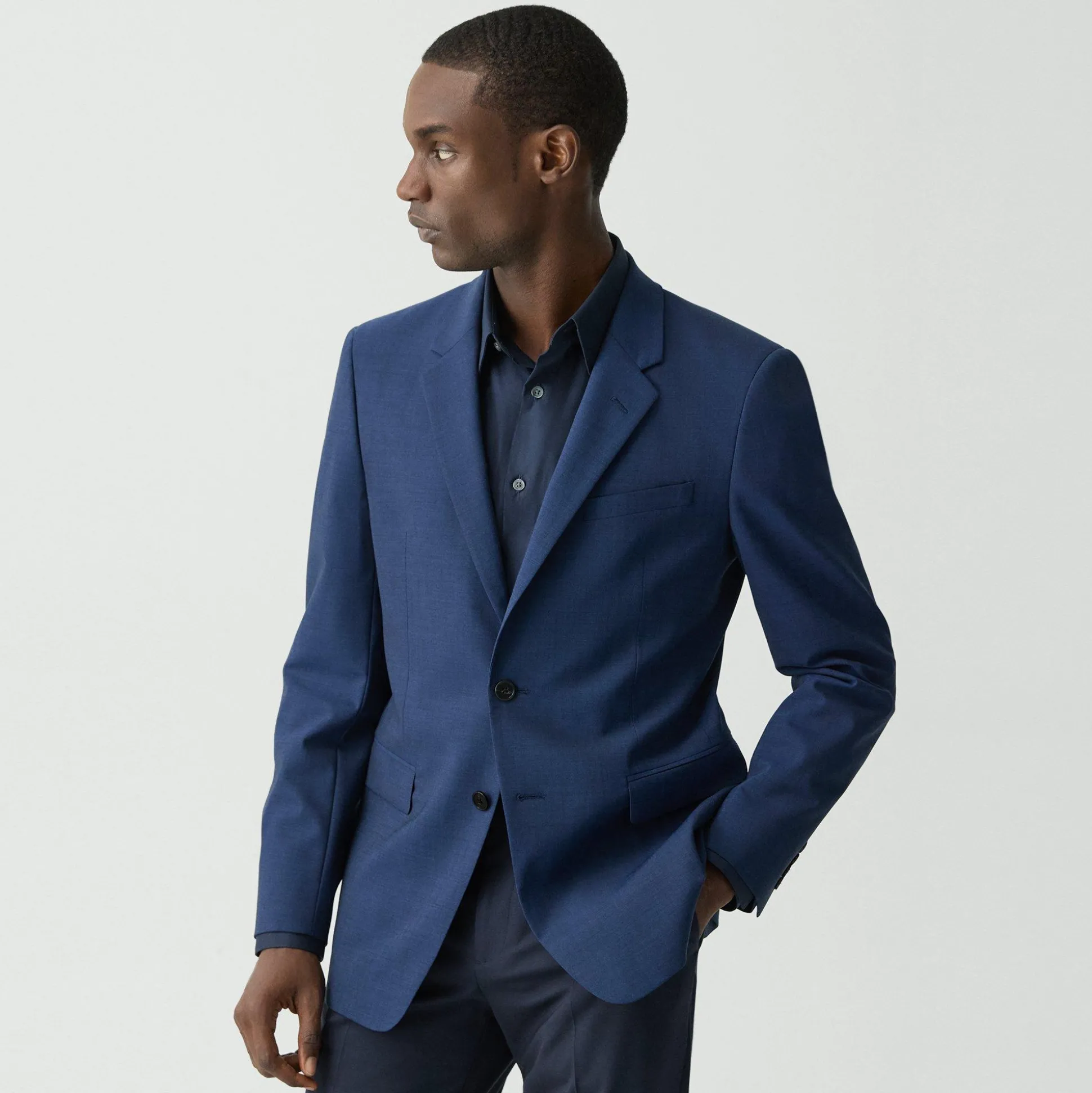 Theory Chambers Blazer In Stretch Wool-Men Blazers + Jackets|Suits