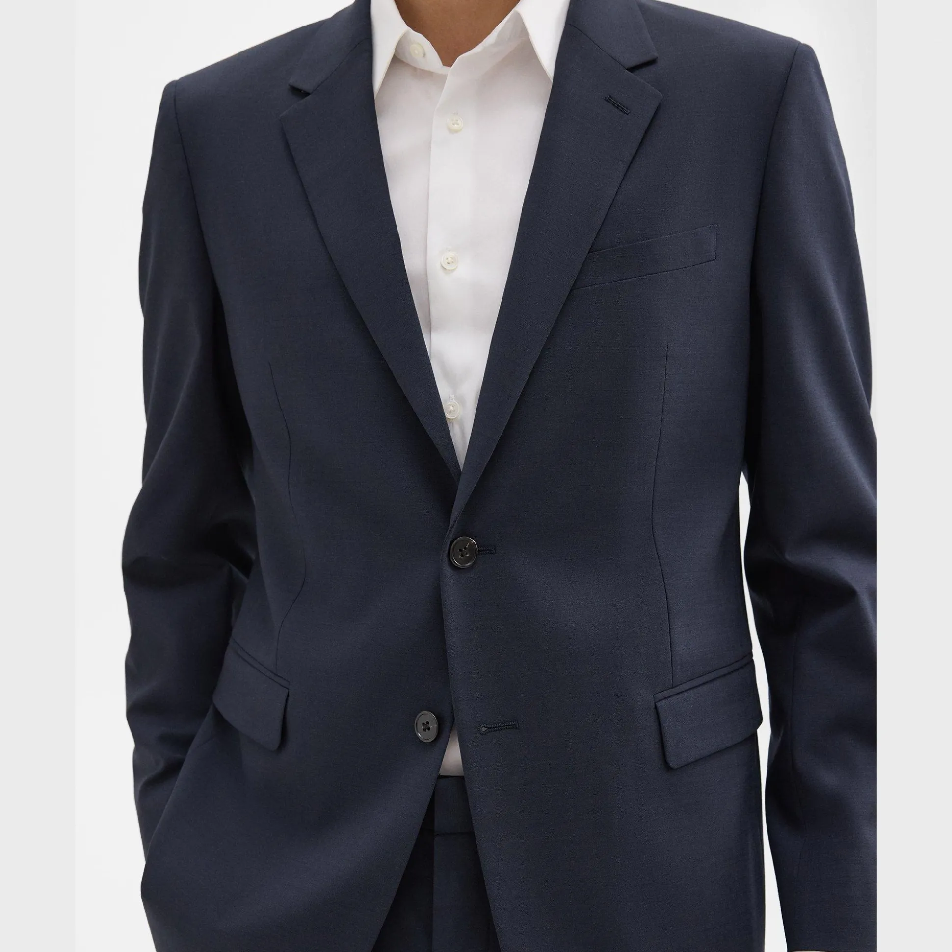 Theory Chambers Blazer In Stretch Wool-Men Suits|Blazers + Jackets