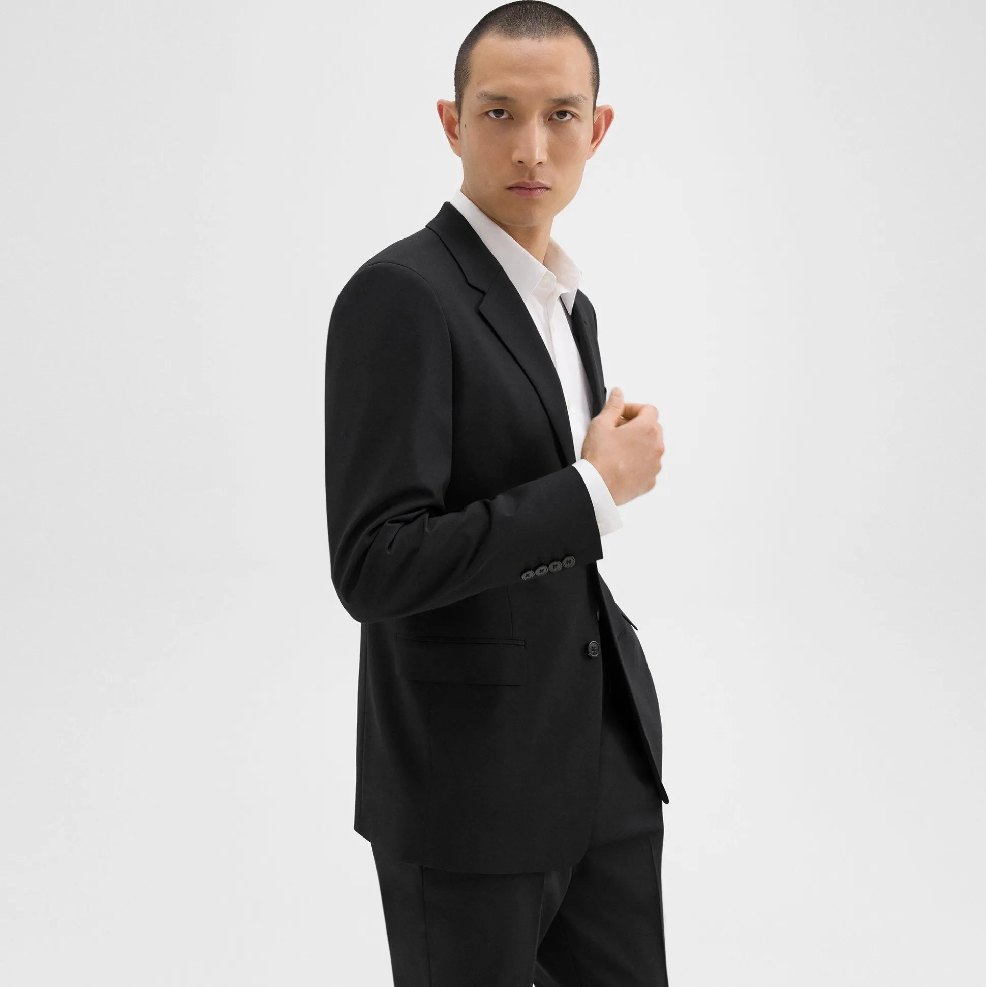 Theory Chambers Blazer In Stretch Wool-Men Suits|Blazers + Jackets