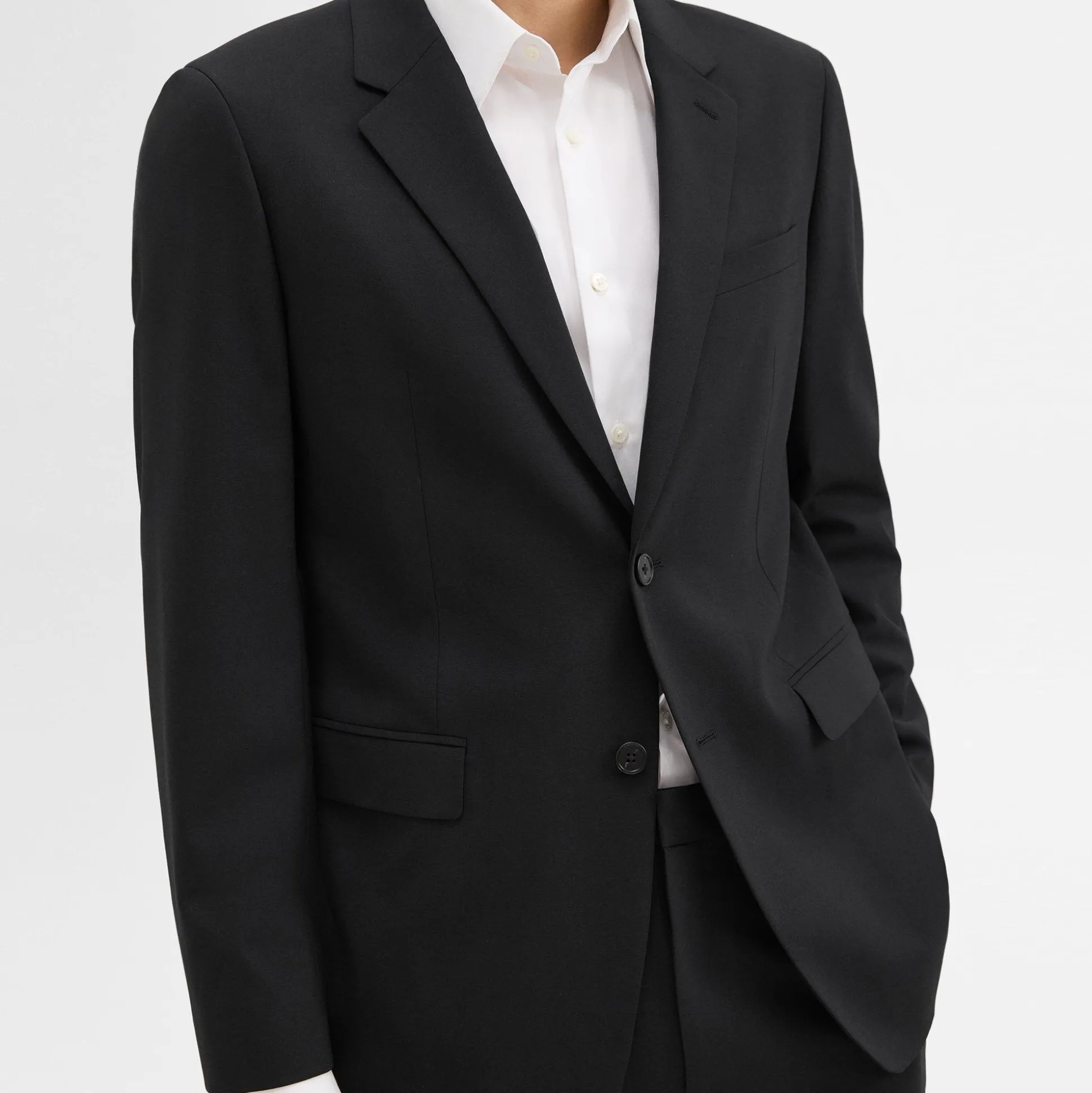 Theory Chambers Blazer In Stretch Wool-Men Suits|Blazers + Jackets