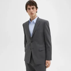 Theory Chambers Blazer In Stretch Wool-Men Suits|Blazers + Jackets