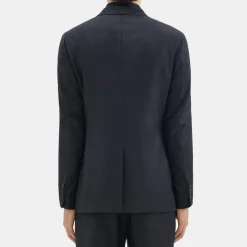 Theory Chambers Blazer In Wool Flannel-Men Suits|Blazers + Jackets