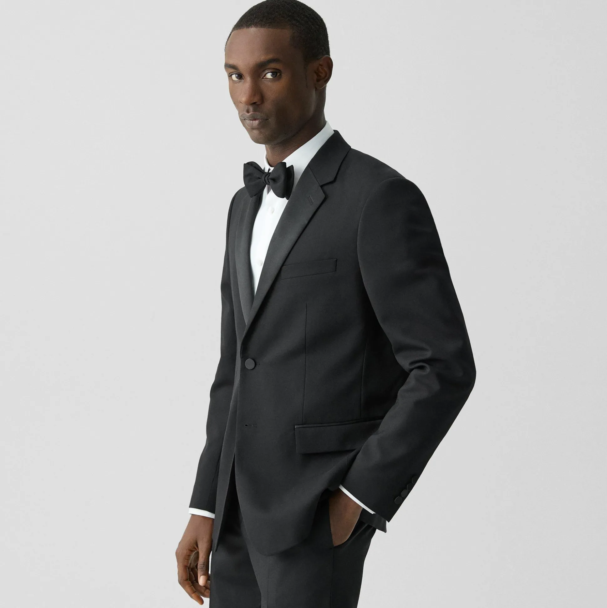 Theory Chambers Tuxedo Blazer In Stretch Wool-Men Blazers + Jackets