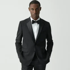 Theory Chambers Tuxedo Blazer In Stretch Wool-Men Blazers + Jackets