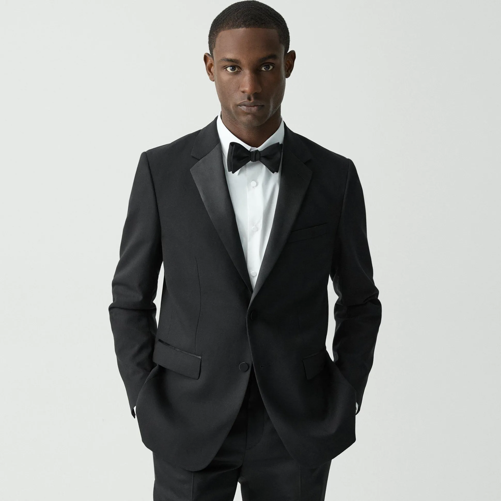 Theory Chambers Tuxedo Blazer In Stretch Wool-Men Blazers + Jackets