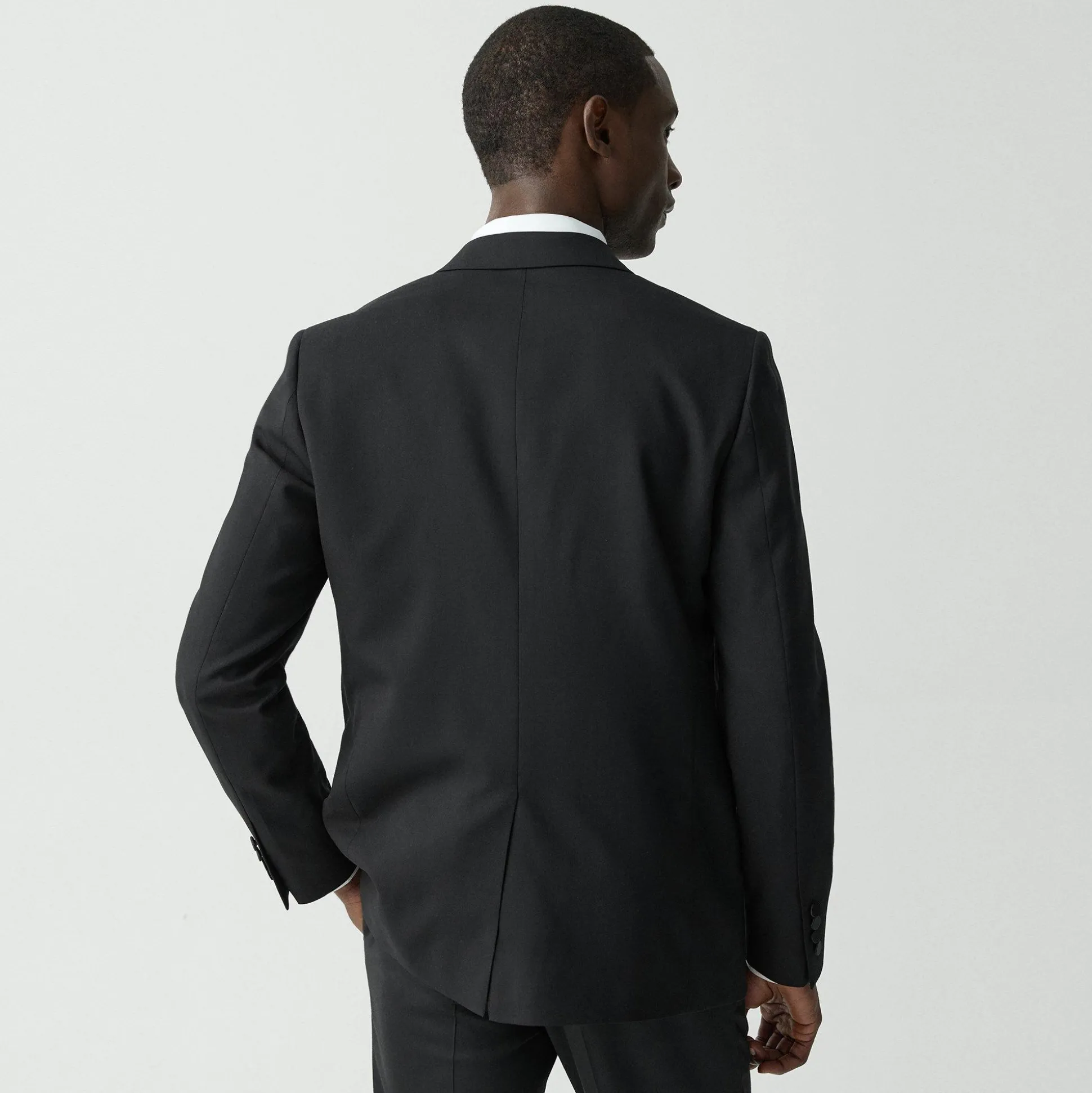Theory Chambers Tuxedo Blazer In Stretch Wool-Men Blazers + Jackets
