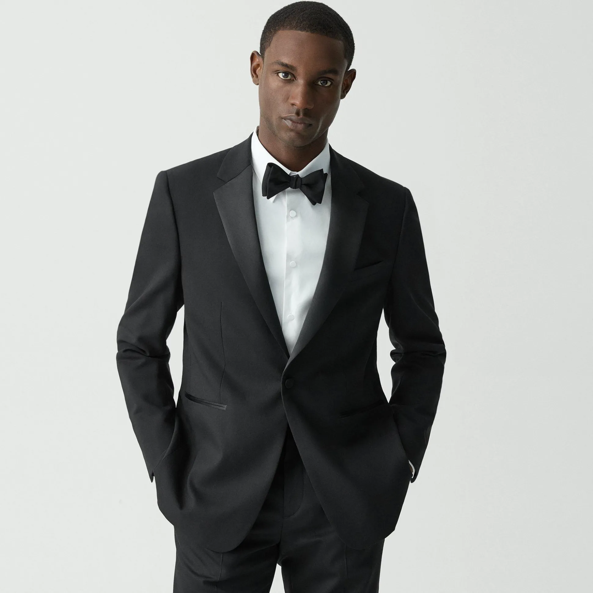 Theory Chambers Tuxedo Blazer In Stretch Wool-Men Suits|Blazers + Jackets