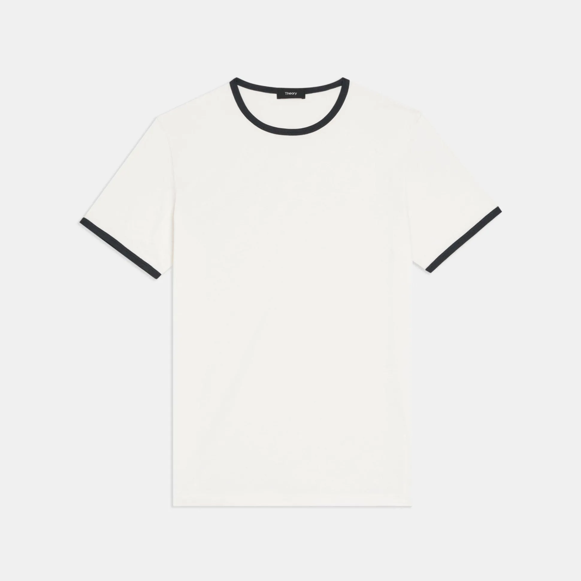 Theory Cilian Tee In Luxe Cotton Jersey-Men T-shirts + Polos