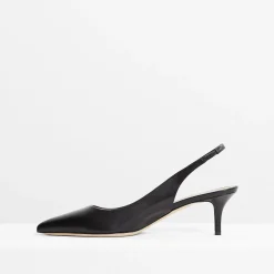Theory City Slingback In Leather-Women Shoes