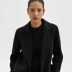 Theory Clairene Jacket In Double-Face Wool-Cashmere-Women Outerwear