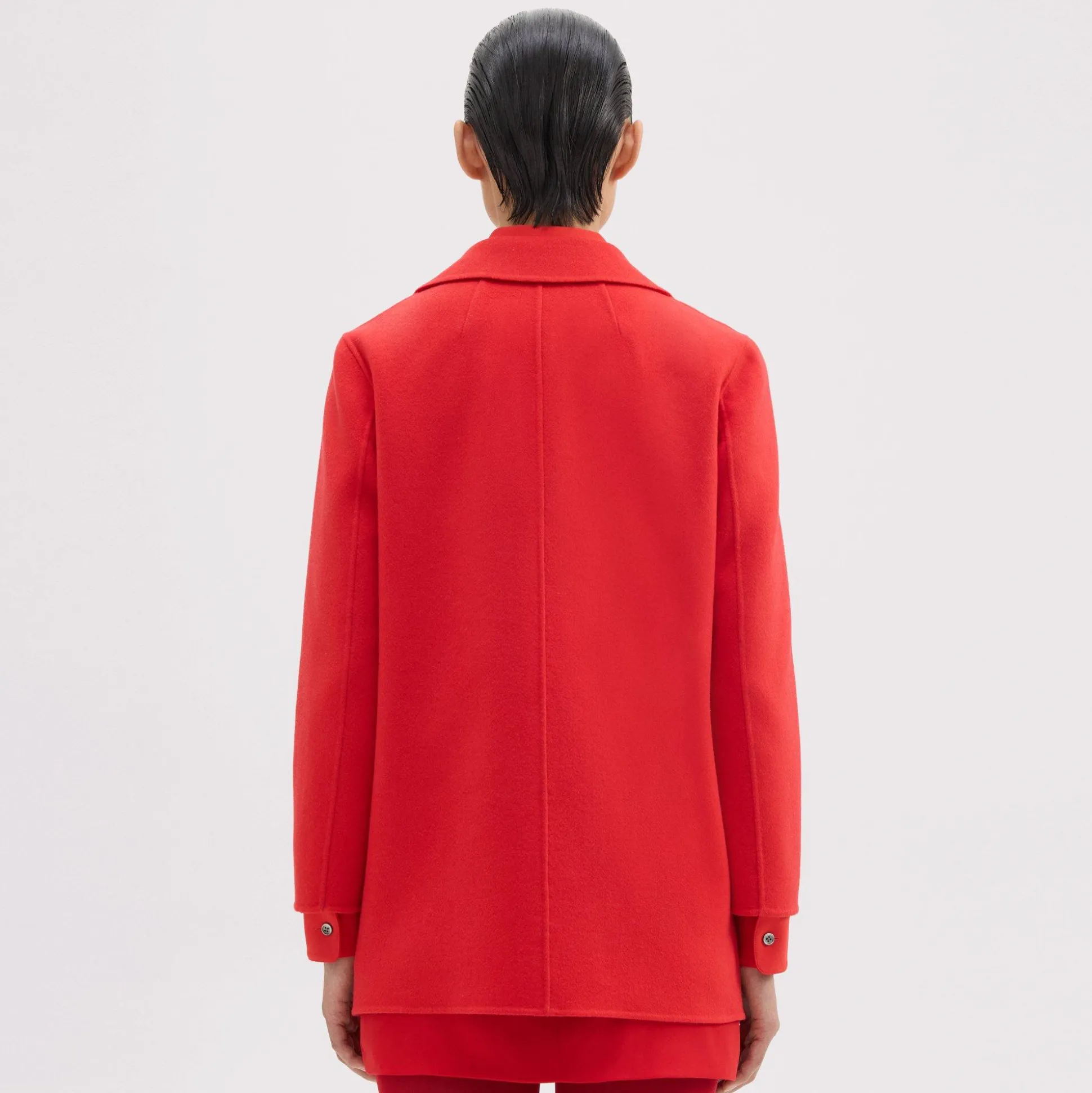 Theory Clairene Jacket In Double-Face Wool-Cashmere-Women Outerwear