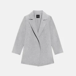 Theory Clairene Jacket In Double-Face Wool-Cashmere-Women Outerwear