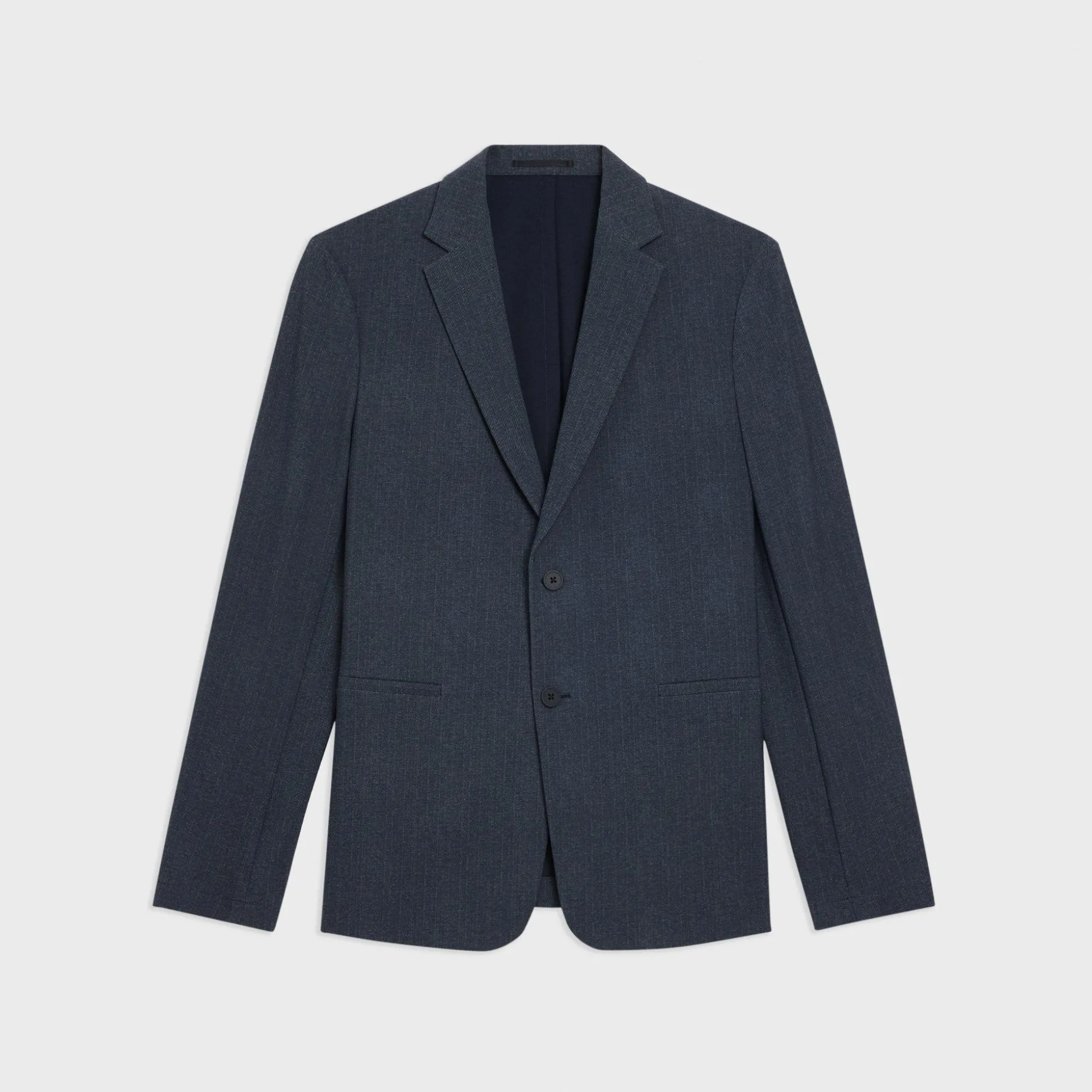 Theory Clinton Blazer In Herringbone Precision Ponte-Men Suits|Blazers + Jackets