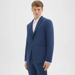 Theory Clinton Blazer In Precision Ponte-Men Blazers + Jackets|Suits