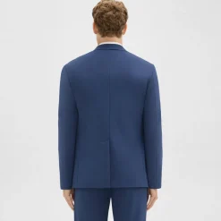 Theory Clinton Blazer In Precision Ponte-Men Blazers + Jackets|Suits