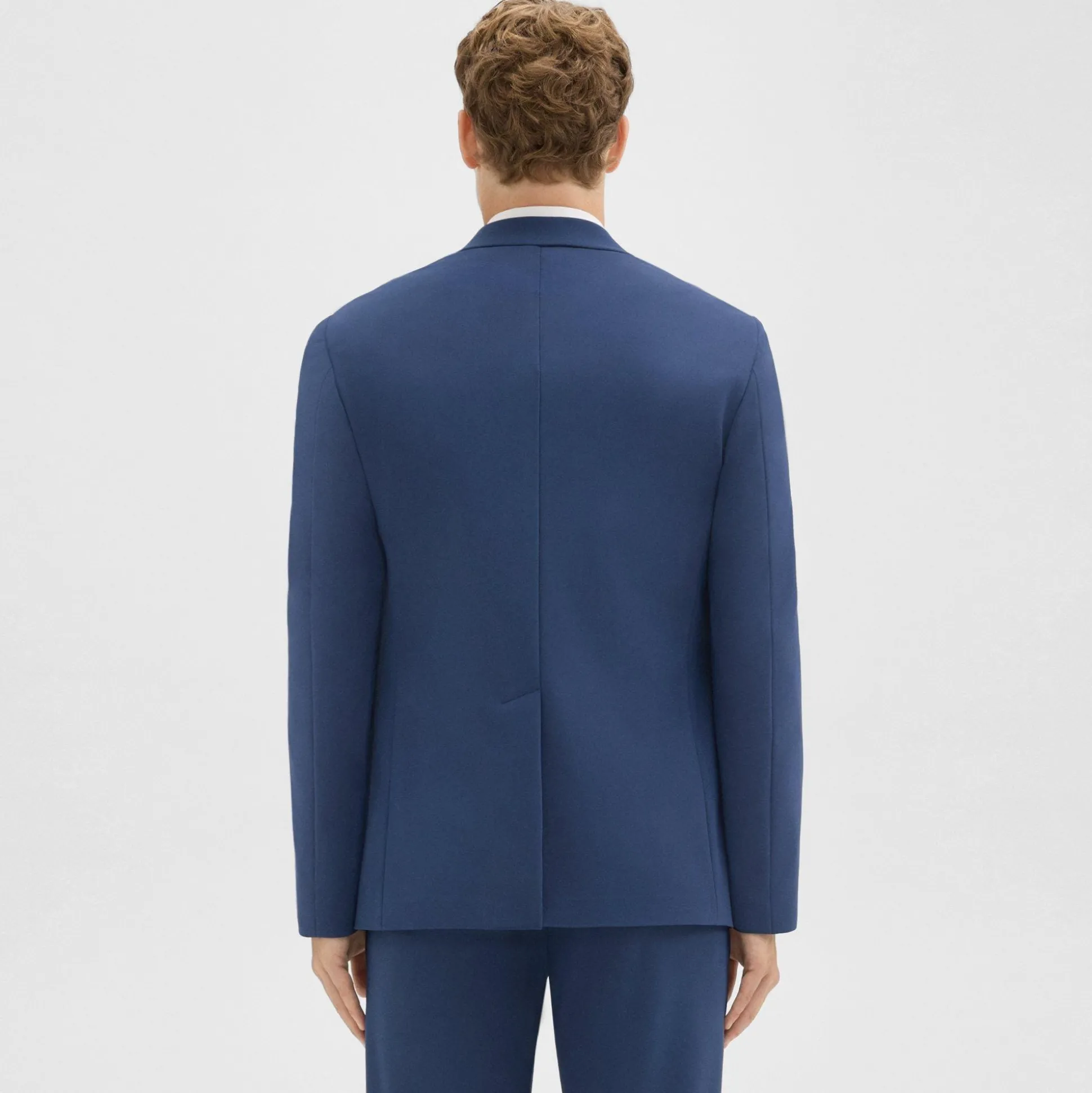 Theory Clinton Blazer In Precision Ponte-Men Blazers + Jackets|Suits
