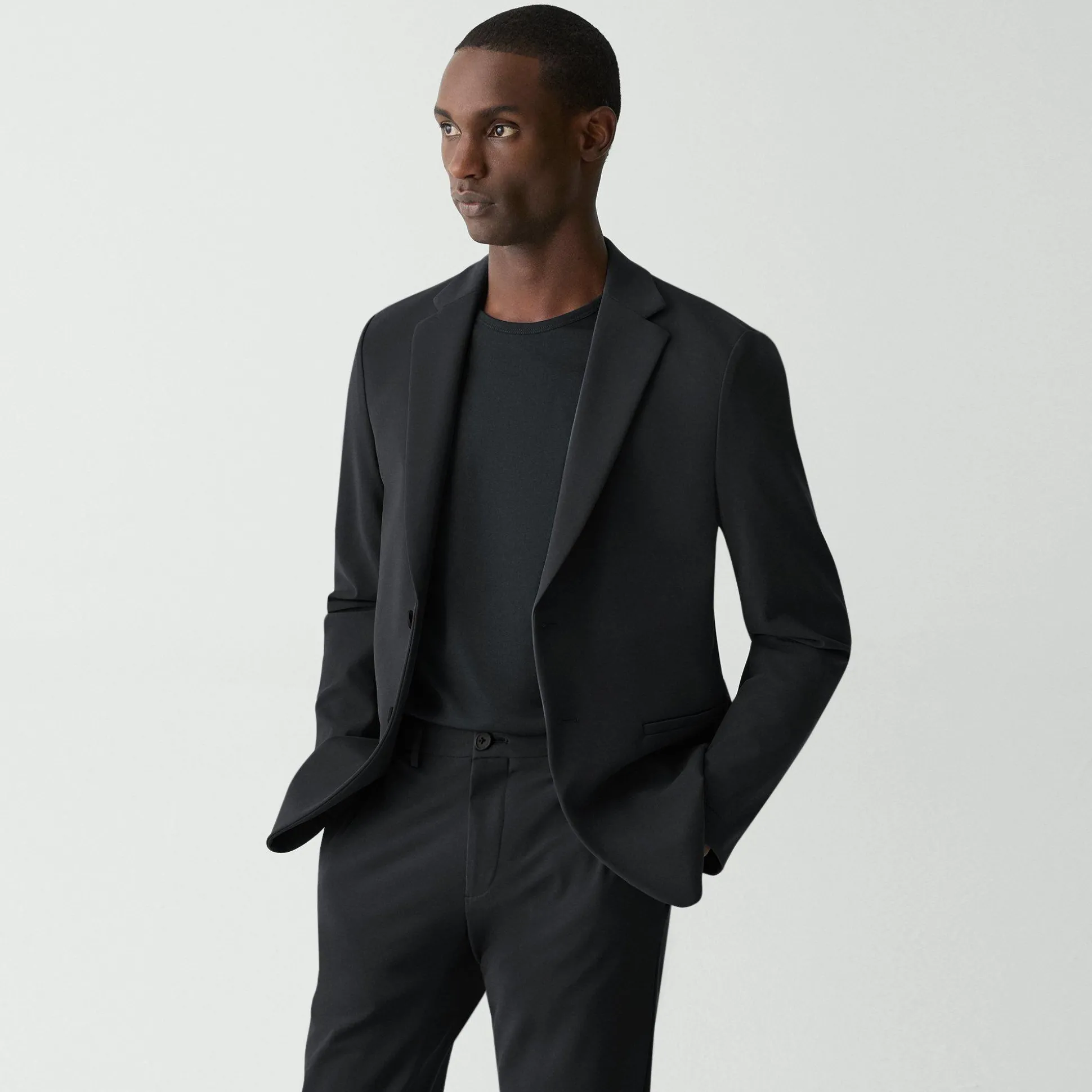 Theory Clinton Blazer In Precision Ponte-Men Suits|Blazers + Jackets