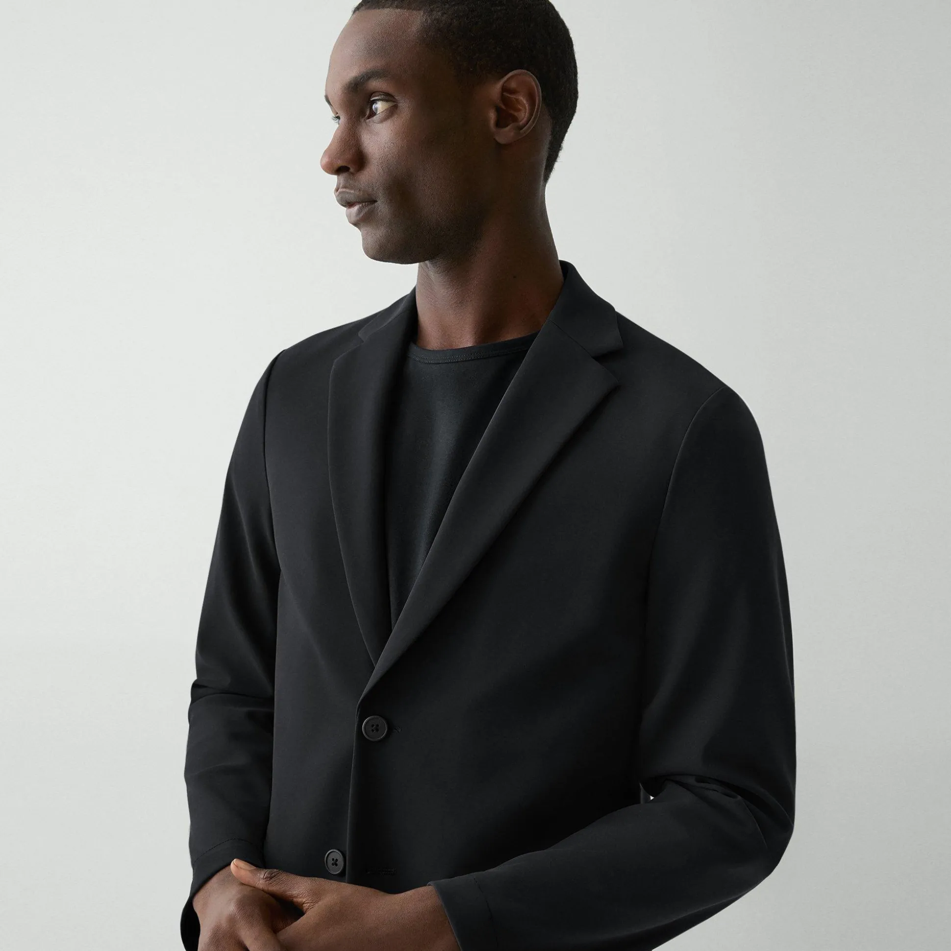 Theory Clinton Blazer In Precision Ponte-Men Suits|Blazers + Jackets