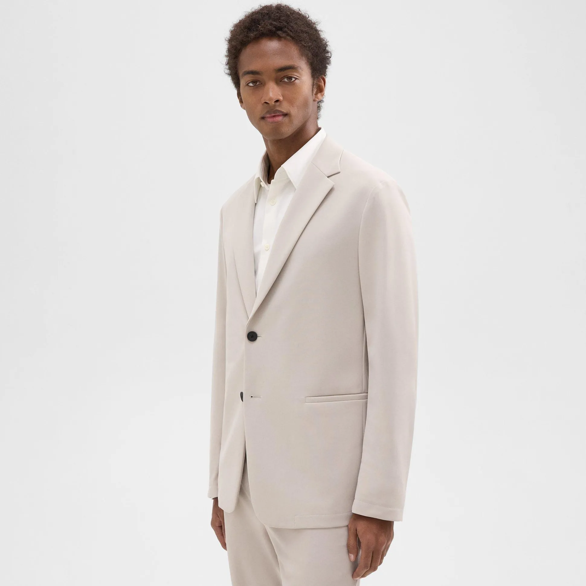 Theory Clinton Blazer In Precision Ponte-Men Suits|Blazers + Jackets